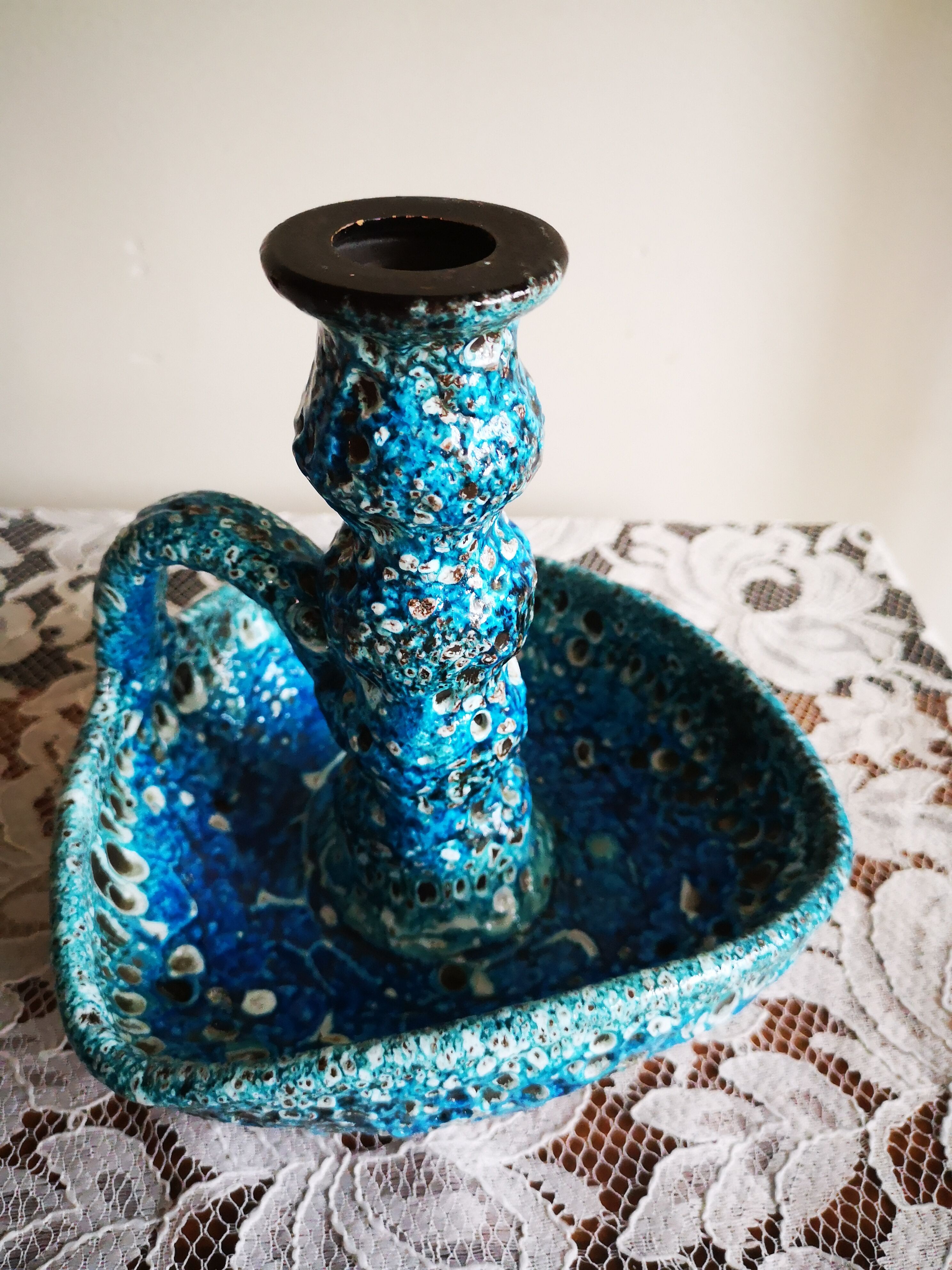 Candle holder ceramic Cyclops