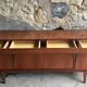 Scandinavian teak sideboard 220 cm - 1960