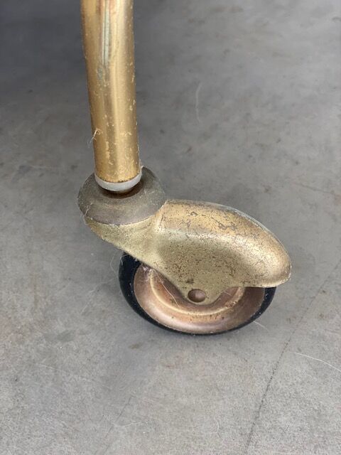 Vintage rolling table