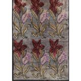 Vintage Turkish Oushak Rug Handwoven 117x175 cm