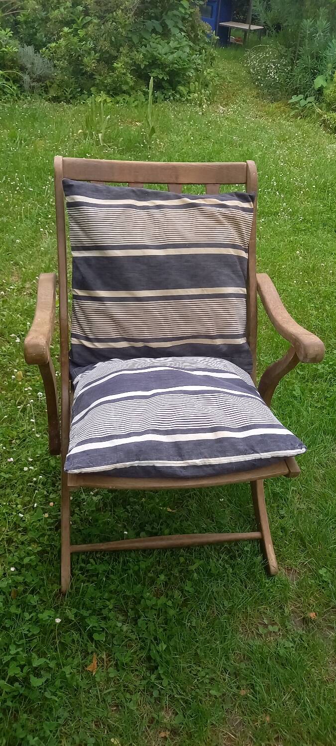 Fauteuil bois pliant
