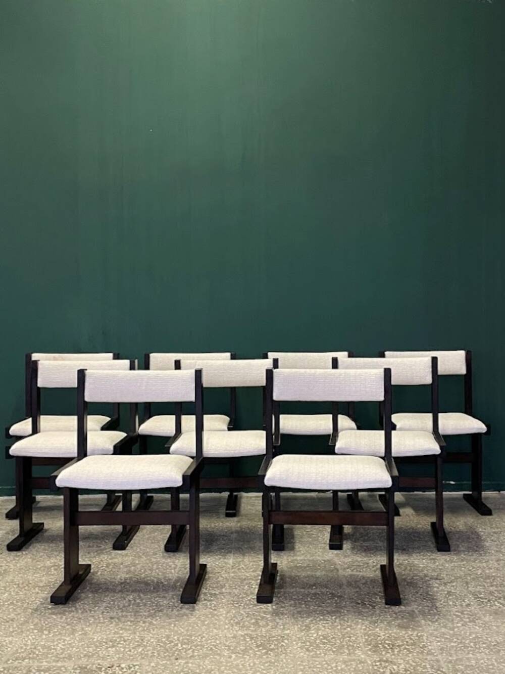 Danish Modern Dining Chairs by Poul H. Poulsen for Gangso Mobler