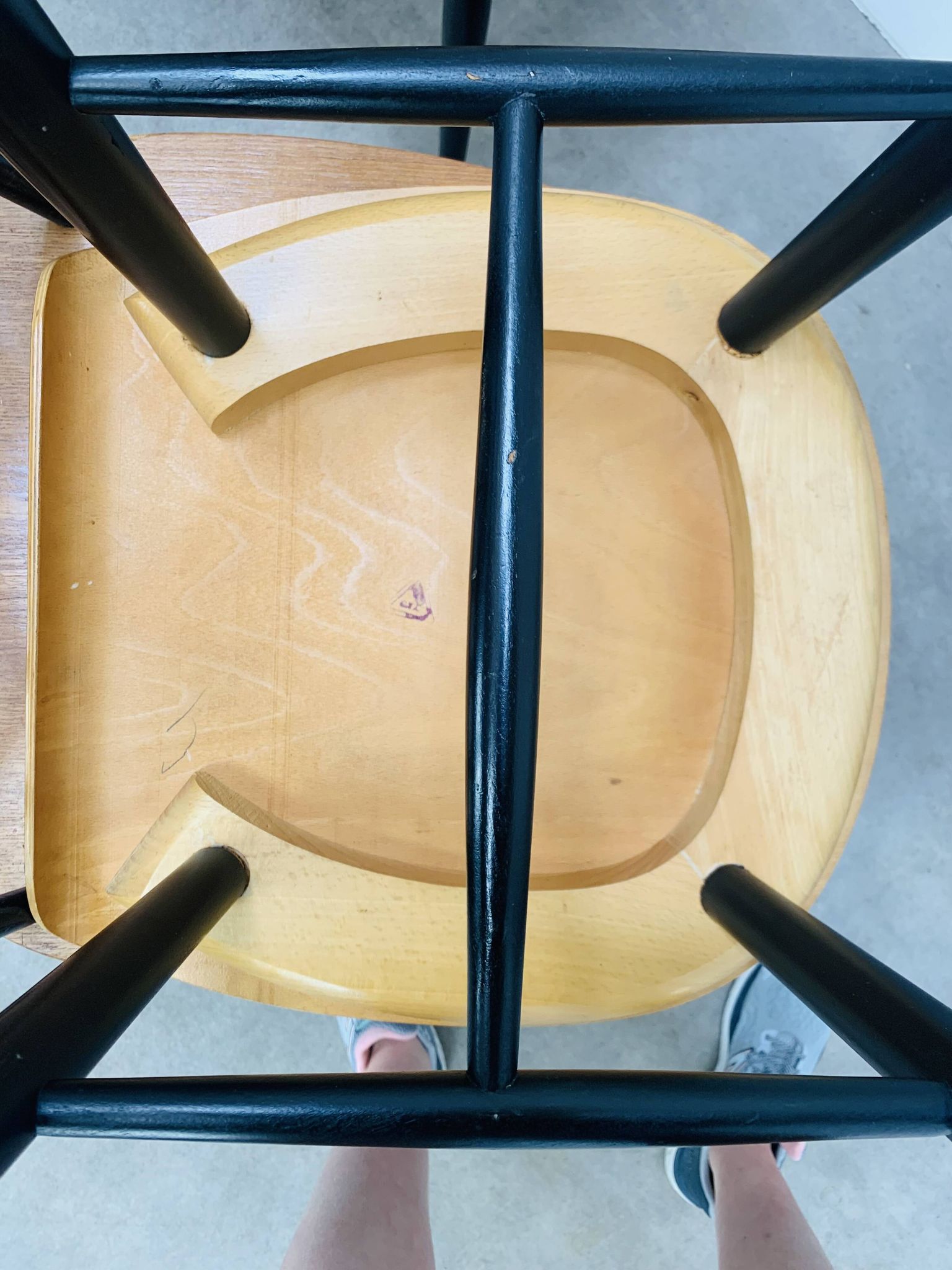 6 chaises Fanett par Ilmari Tapiovaara, scandinave, années 60