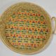 Set Basket natural fiber and raffia / vintage / africa