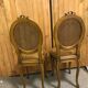 Paire de chaises de style Transition