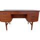 Danish teak writing desk,double-sided 1960s