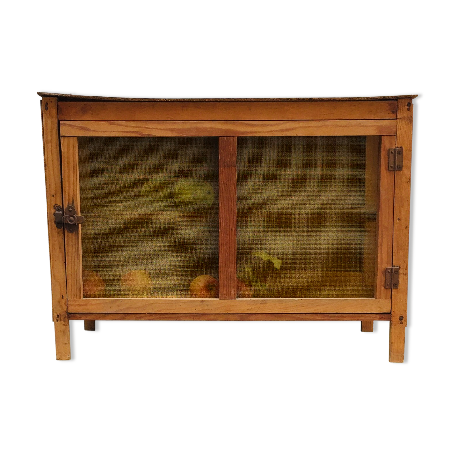 Wooden food, vintage handcrafted