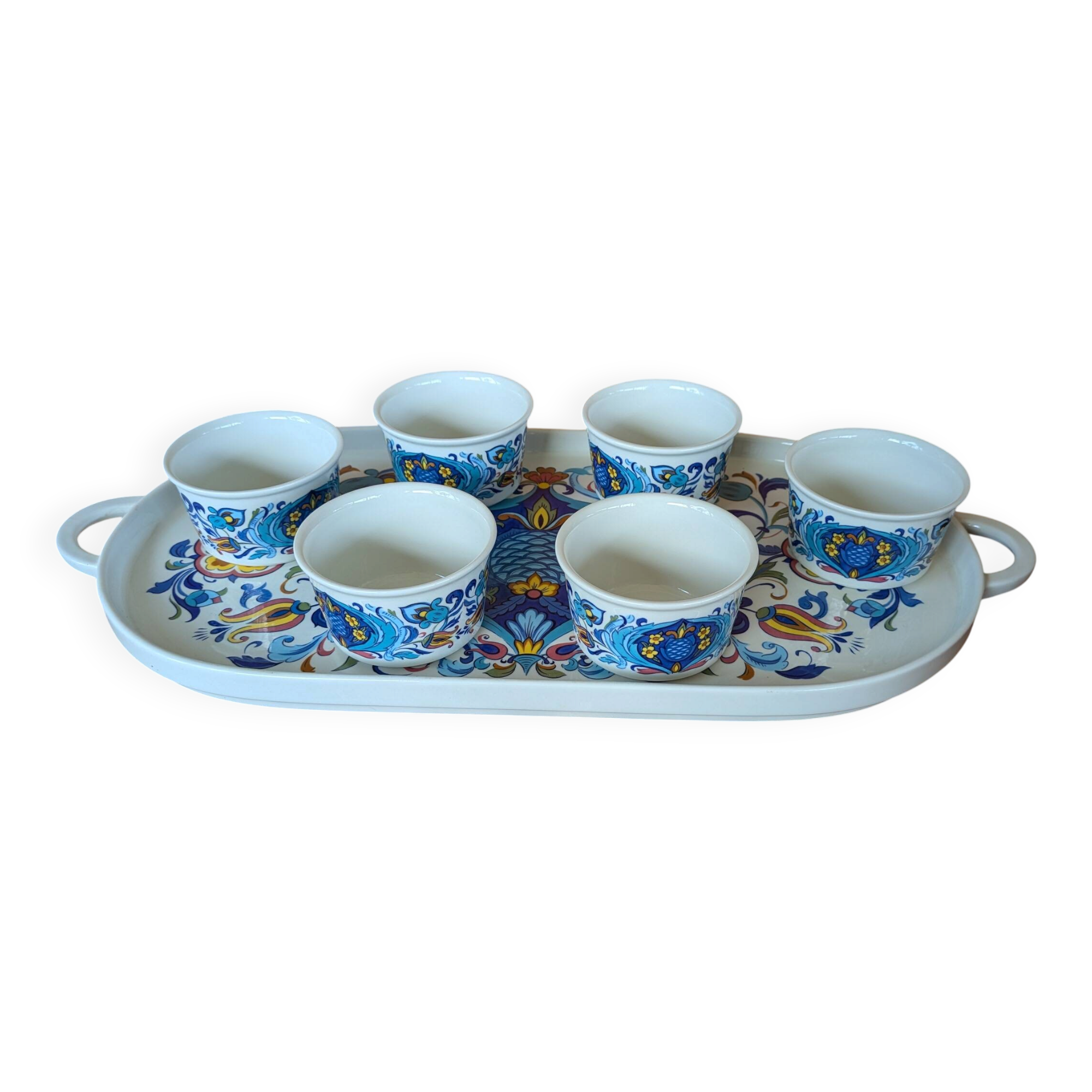 Set of ramekins and oval dish villeroy & boch
