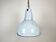 Industrial Grey Enamel Pendant Lamp, 1960s