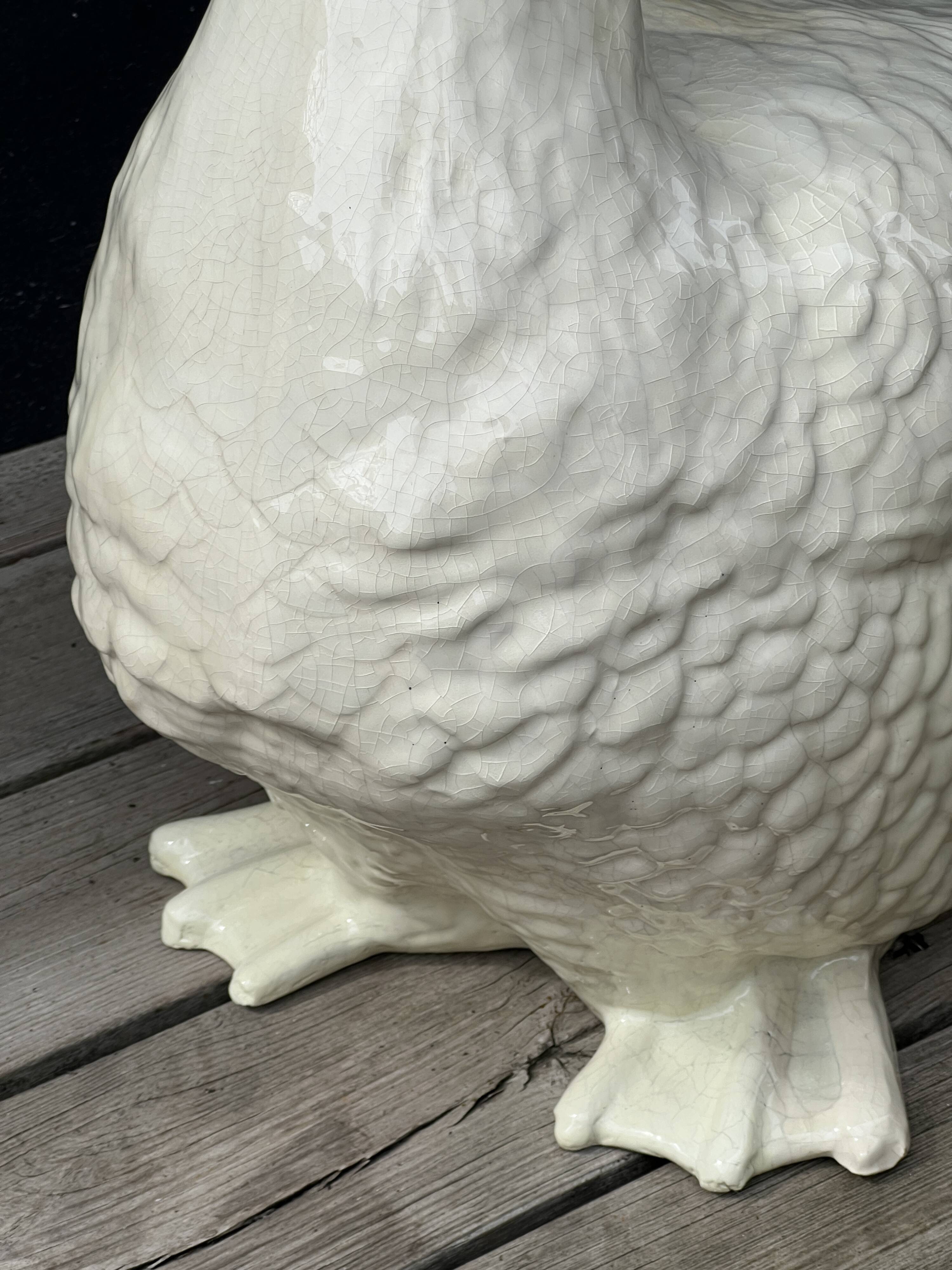 Ceramic goose