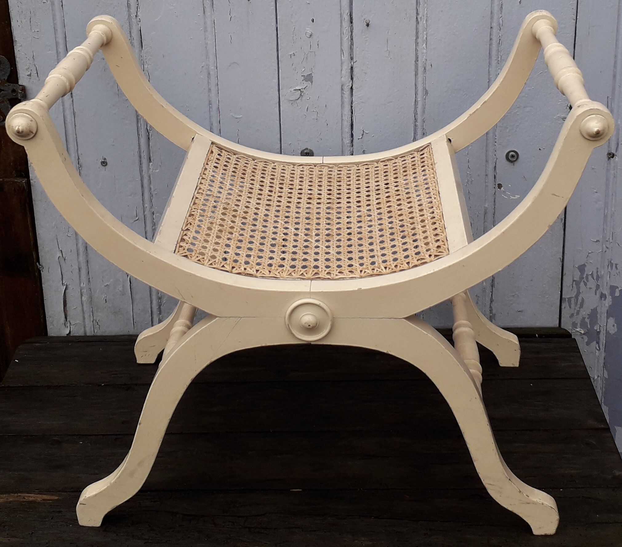 stool curule or dagobert late nineteenth century