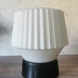 Philips vintage ceiling lamp pleated glass