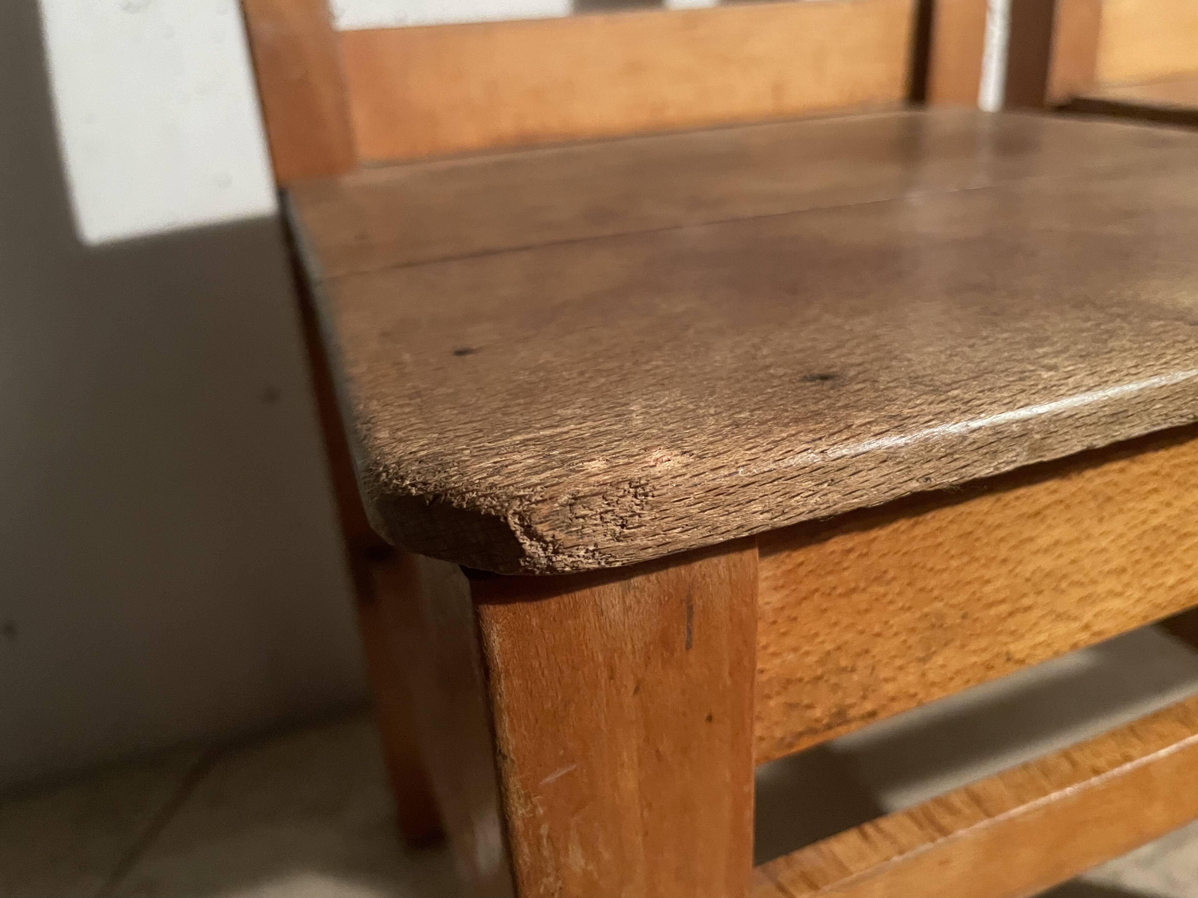 Pair of children's chairs from the 1950s