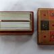 Card game BP Grimaud gilding collection card box leather box bridge