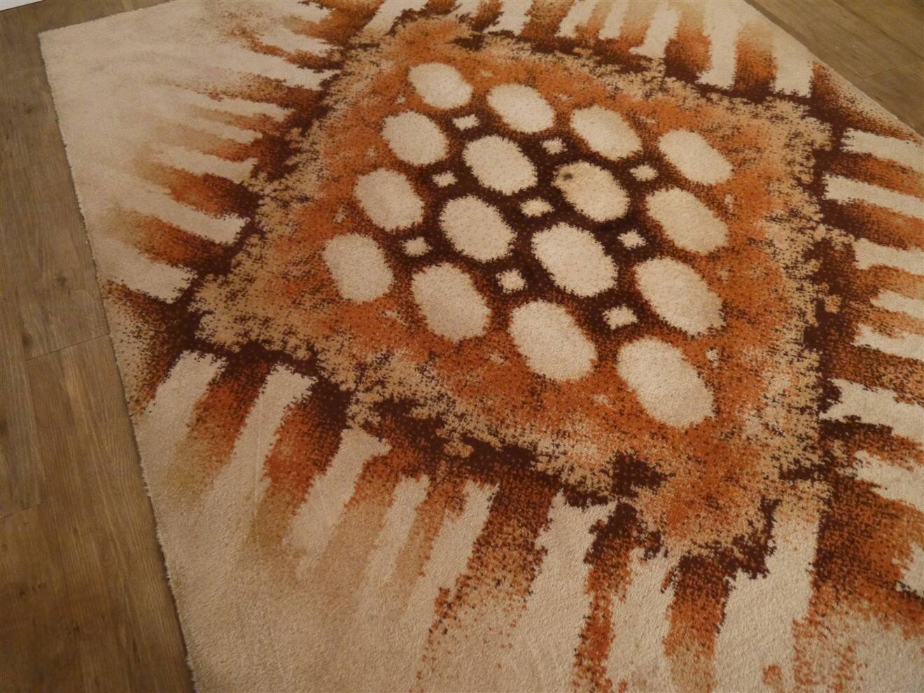Modernist Belgian rug, 1970