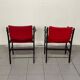 Armchairs with armrests, 1960s, set of 2