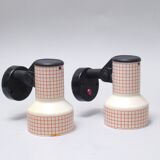 Pair of grid spotlights from the 80s