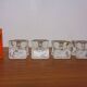 Finnish Ice Glass Candlesticks by Timo Sarpaneva for Juhava, 1970s, Set of 4