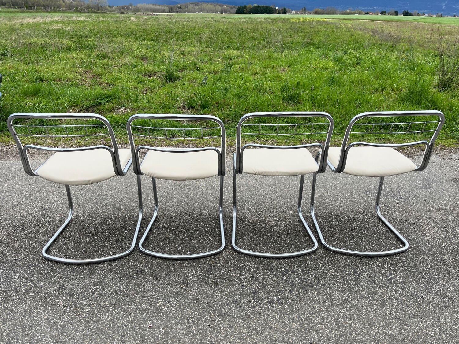 Circa chrome chairs year 1960