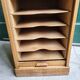 Curtain binder in blond chene from the years 1950 vintage