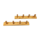 2 pine wall coat racks 4 hooks, chalet decoration