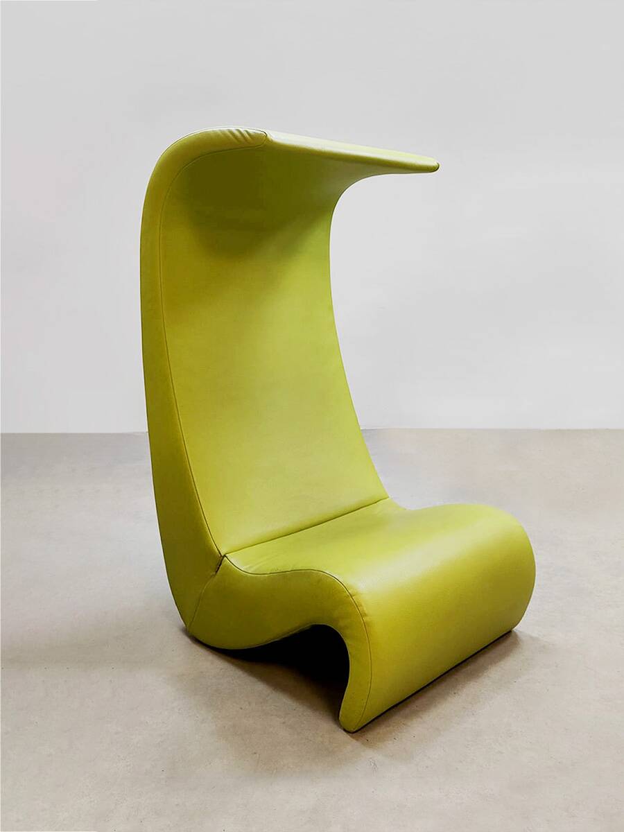 Vintage Amoebe lounge chair Verner Panton Vitra 1970