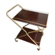 Vintage golden serving table