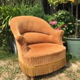 Vintage toad armchair