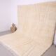 Beige Beni Ourain rug 290 x 360 cm - Moroccan Rug Handmade - Berber Rug