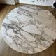 Minotti Van Dyck dining table — Calacatta marble — Ø150cm