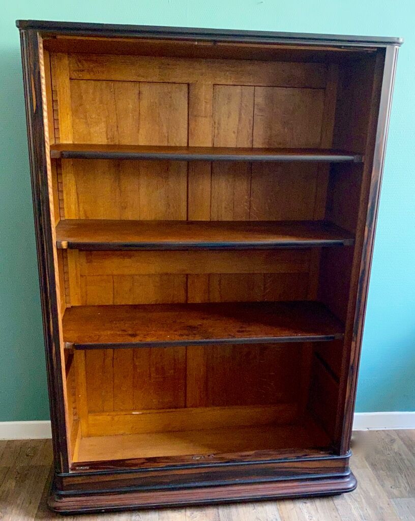 Macassar Ebony Art Deco showcase