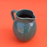1950s glazed ceramic pitcher