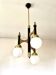 Chandelier with 3 globes Targetti 1950