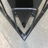 Postmodern vintage magazine rack by Markus Börgens for D-Tec, 1980s.