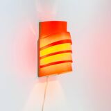 Pair of Scandinavian Model V 311 Wall Lights by Hans-Agne Jakobsson for Ellysett, Sweden, 1970s