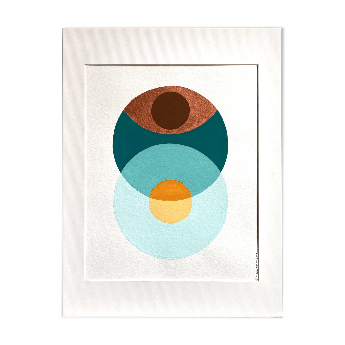 Original illustration "Matrice 1" by Céline Kadara