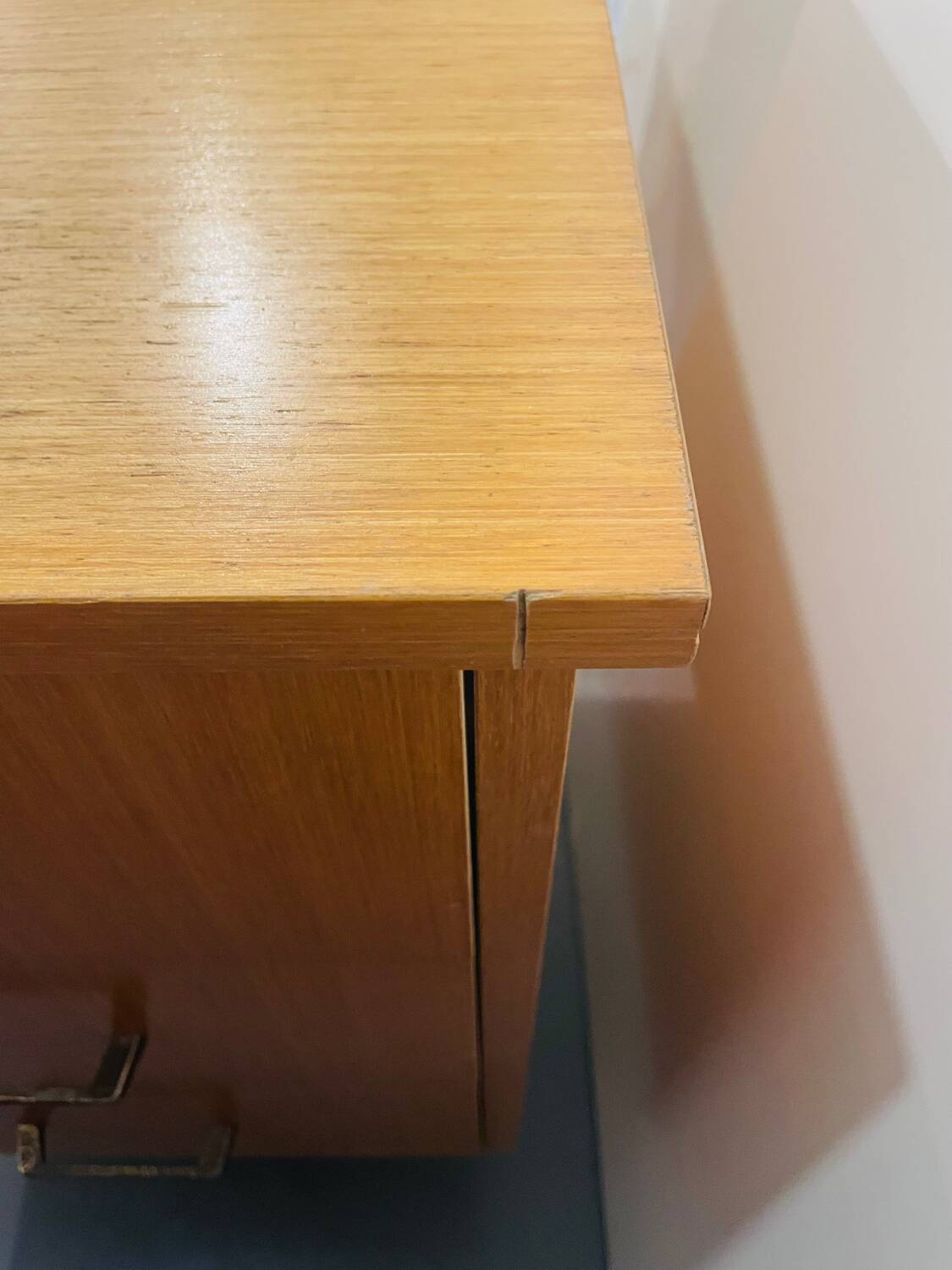 Bureau vintage scandinave maison CAPELLE circa 60