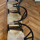 Set of 4 CH24 Wishbone Chairs by Hans Wegner for Carl Hansen