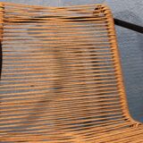 Metal & rope chair 1950