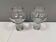Two crystal glass vases from Polish Krosno glass