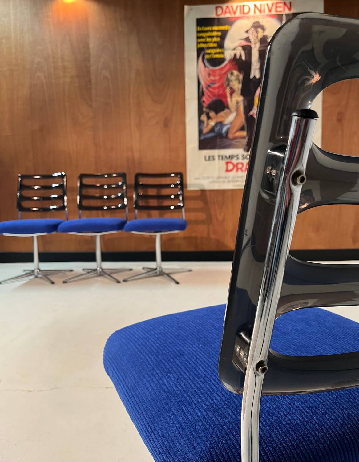 4 swivel chairs from around 1970