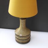 Vintage Danish Stoneware Pottery Table Lamp from Axella, 1970s