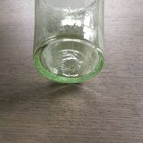 Handcrafted bubbled glass vase