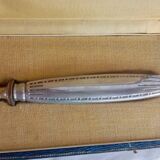 Brass and silver pie server