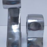 Paire de serre-livres "A" et "Z" en fonte d'aluminium