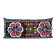 Housse de coussin brodée vintage 119x61 cm