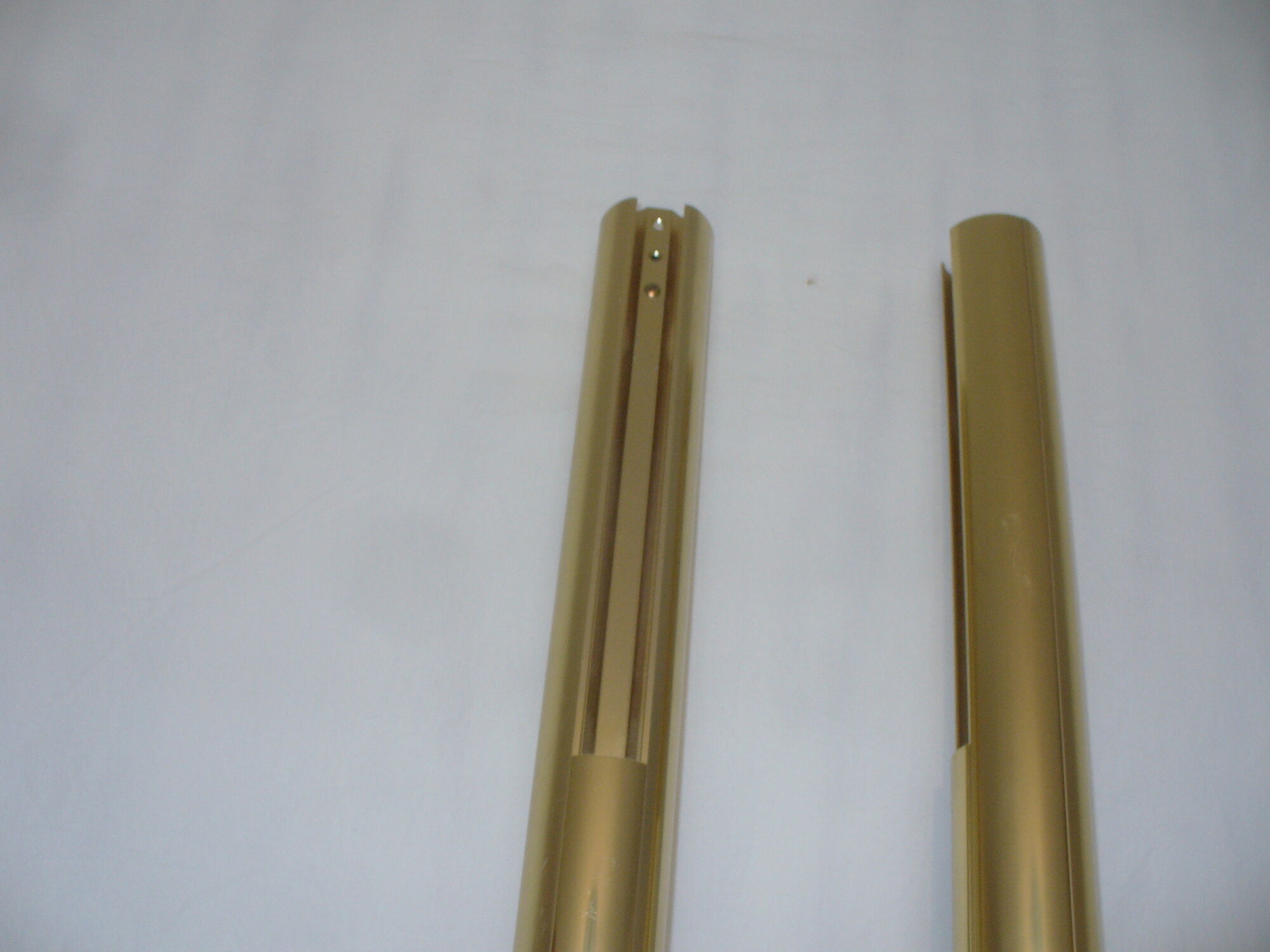 Pair of tubular ceiling lights 1970