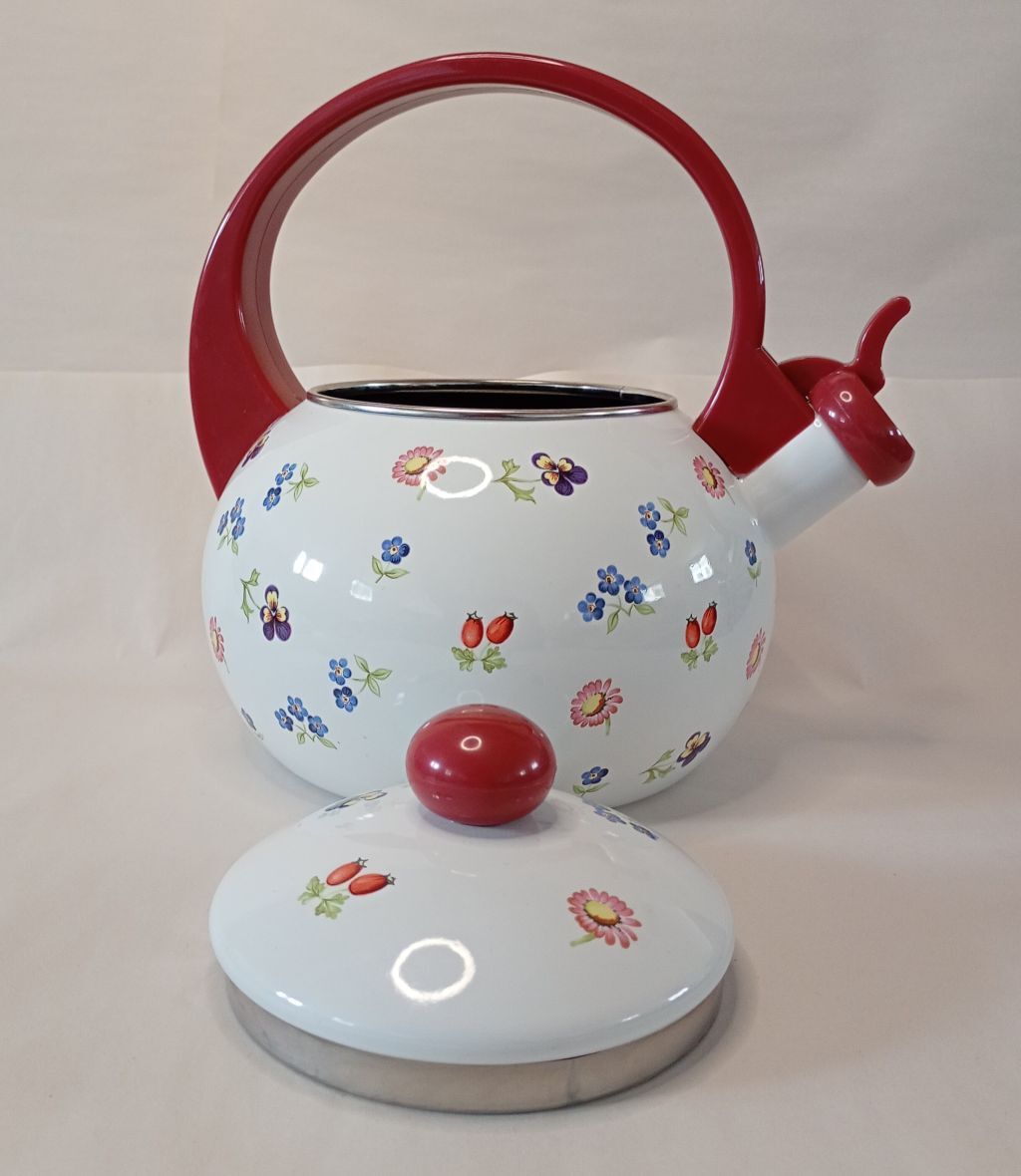 Bouilloire en émail Villeroy & Boch Petite Fleur
