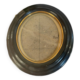Old Napoleon III oval frame