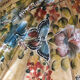 Vintage hand-painted Japanese umbrella
